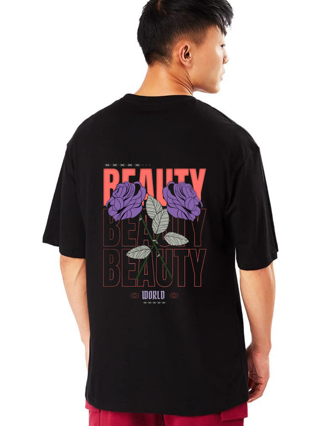 Beauty Oversized T-Shirt - Black