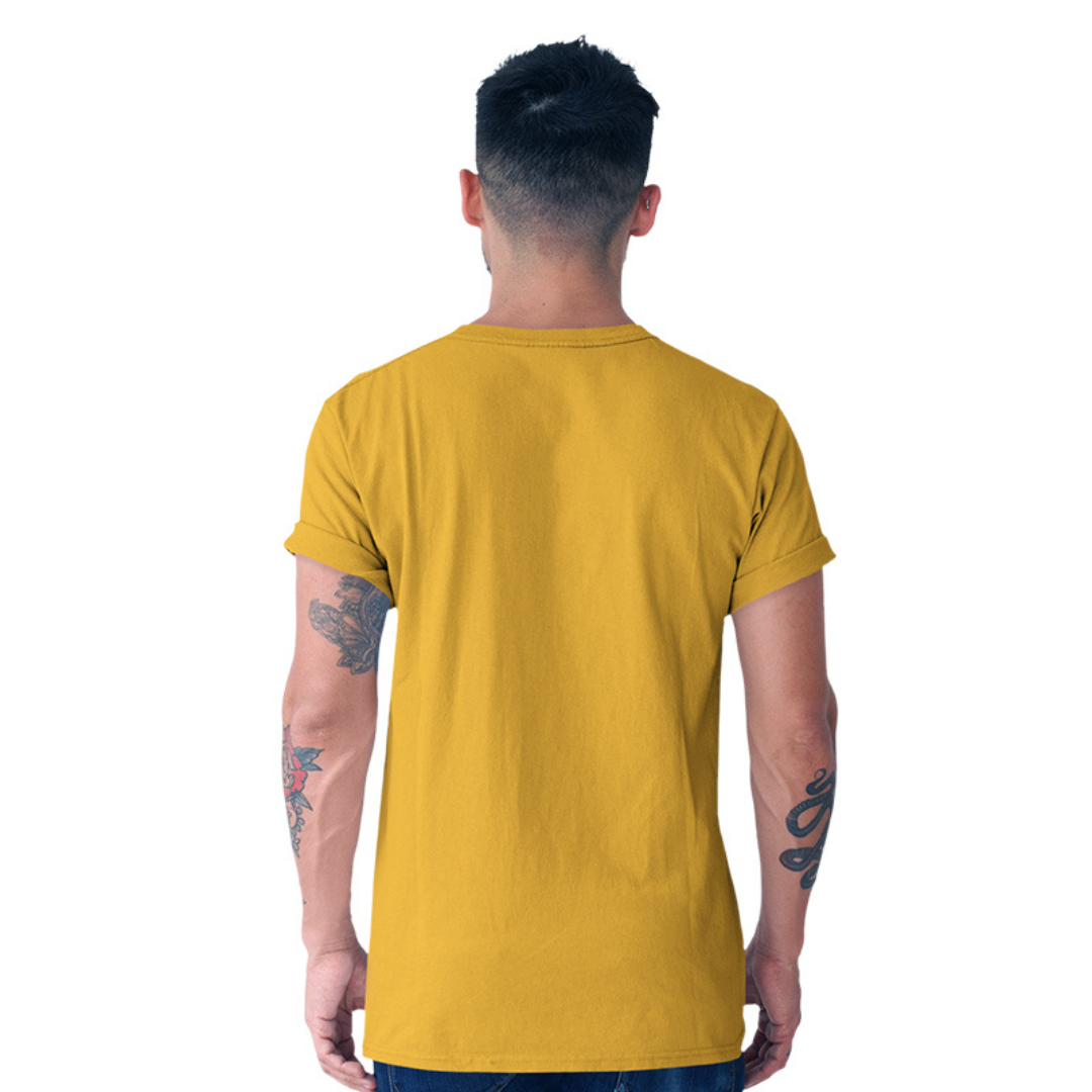 Alexa Printed T-Shirt - Yellow