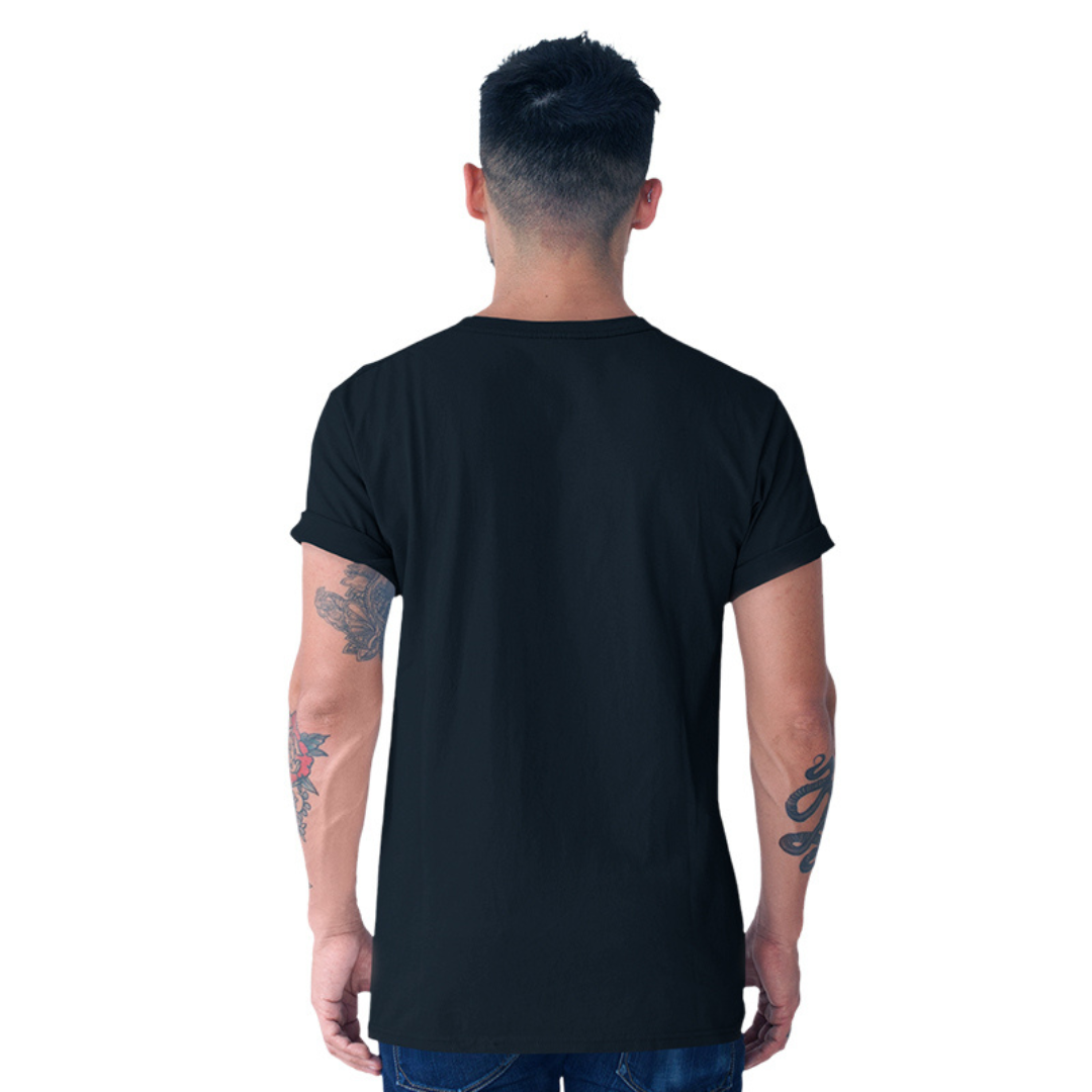 Neat Munda Printed T-Shirt - Black