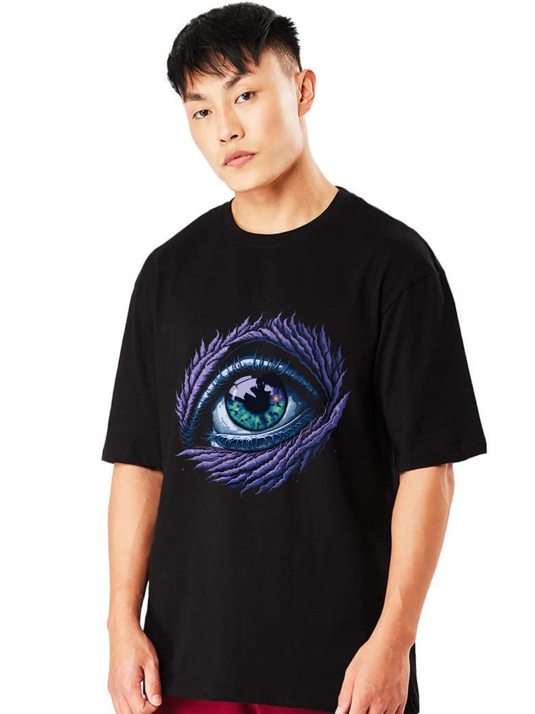 Painfull Eyes Oversized T-Shirt - Oversized T-Shirt