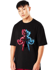Goku Oversized T-Shirt - Black